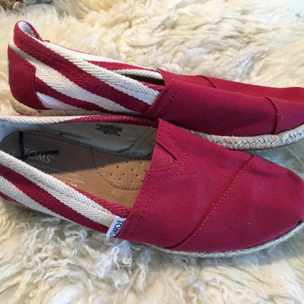 TOMS University Stripe Espadrilles